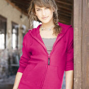 Ladies' Allison Full-Zip Hooded Jumbo Thermal