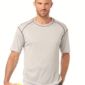 B-Core Short Sleeve T-Shirt with Contrast Stitching