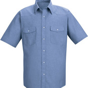 Deluxe Western Style Short Sleeve Shirt